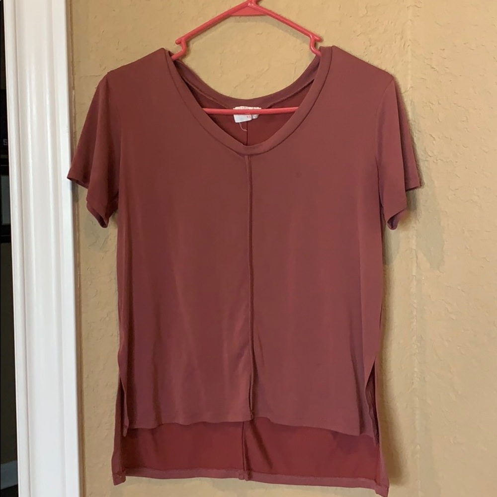 Maroon blouse